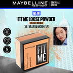 Maybelline - Fit Me Loose Setting Powder for a Smooth Finish with 16-Hour Wear