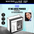 Maybelline - Fit Me Loose Setting Powder for a Smooth Finish with 16-Hour Wear