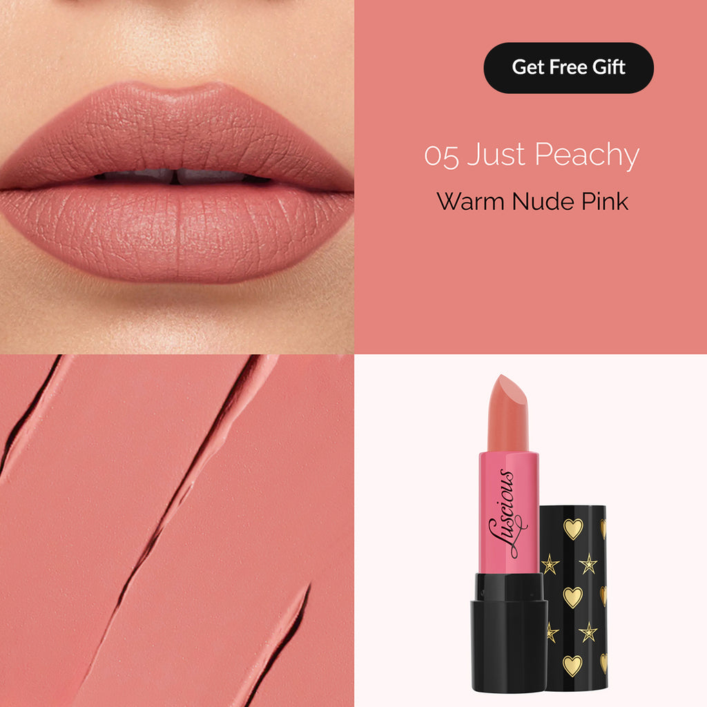 Luscious - Icon Lipstick - Just Peachy