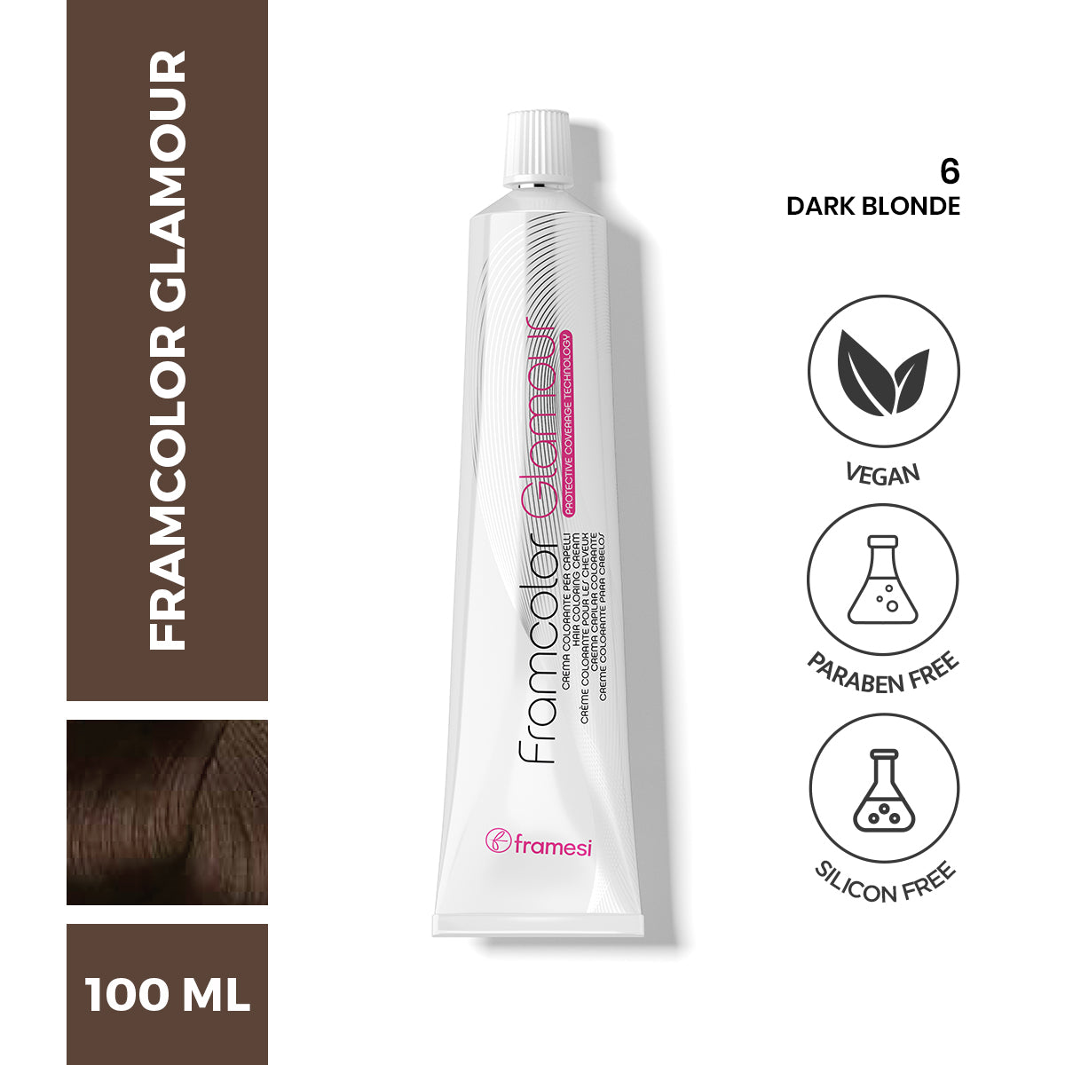 Framesi - FramColor Glamour - 6 Dark Blonde