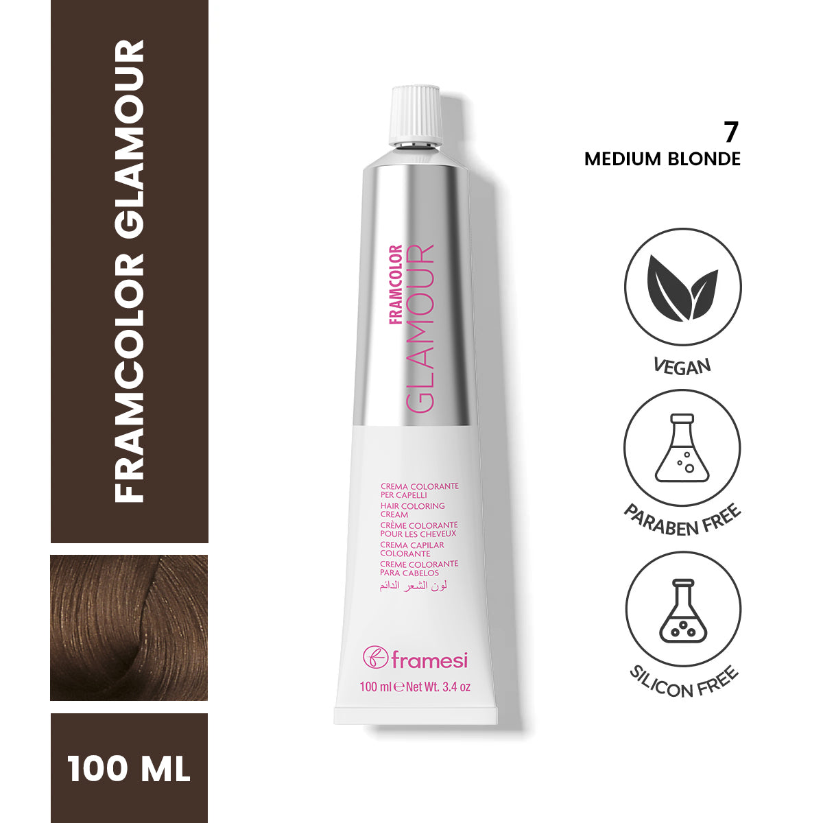 Framesi - FramColor Glamour - 7 Medium Blonde
