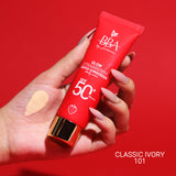 BBA By Suleman - Glow Strawberry Tinted Sunscreen SPF50+ PA++++ 50ml - Classic Ivory 101