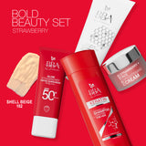 BBA By Suleman - Bold Beauty Set Strawberry Set - Shell Beige 102