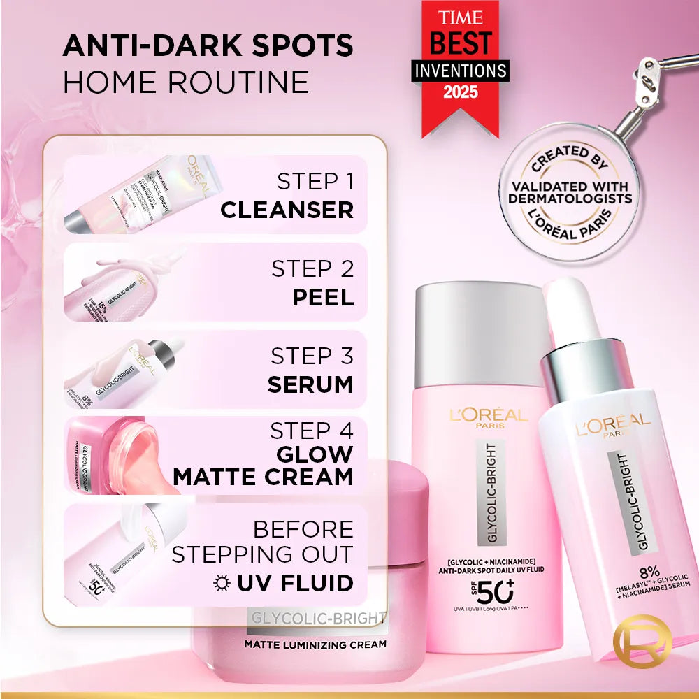 L'Oreal Paris - Glycolic Bright Melasyl Anti Dark Spot Serum