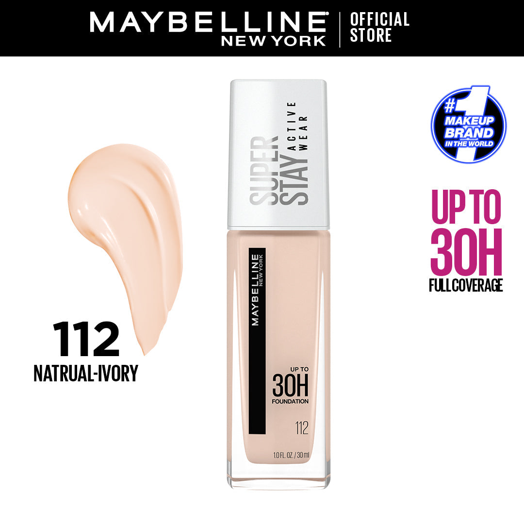 Maybelline - SuperStay 30H Full Coverage Liquid Foundation - 112
