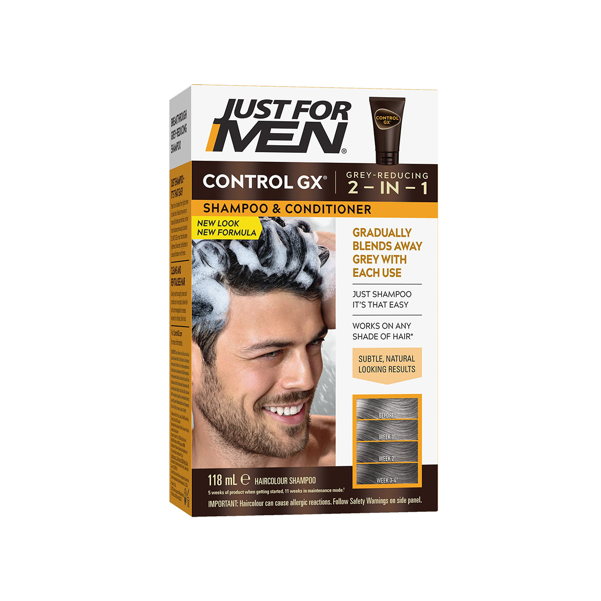 Just For Men - Control GX 2 in 1 Shampoo & Conditioner