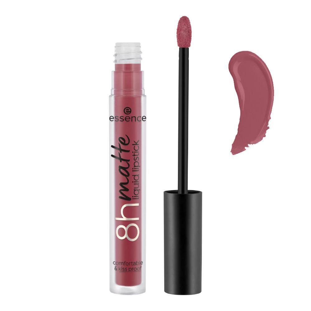 Essence - 8H Matte Liquid Lipstick Dark Berry 08