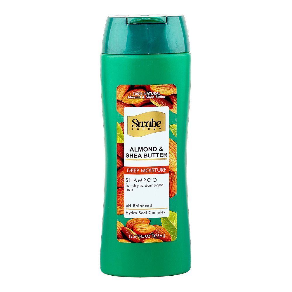 Swabe London - Almond & Shea Butter Shampoo - 12.6 Fl Oz (373ml)