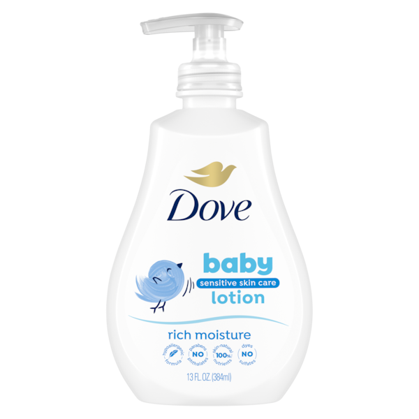 Baby Dove  Rich Moisture Hypoallergenic Lotion - 13 Fl Oz (384ml)