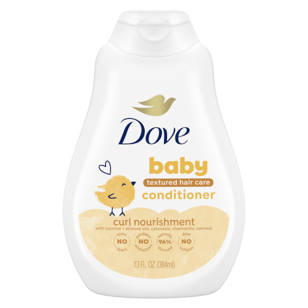 Baby Dove - Curl Nourishment Hydrating Conditioner - 13 Fl Oz (384ml)