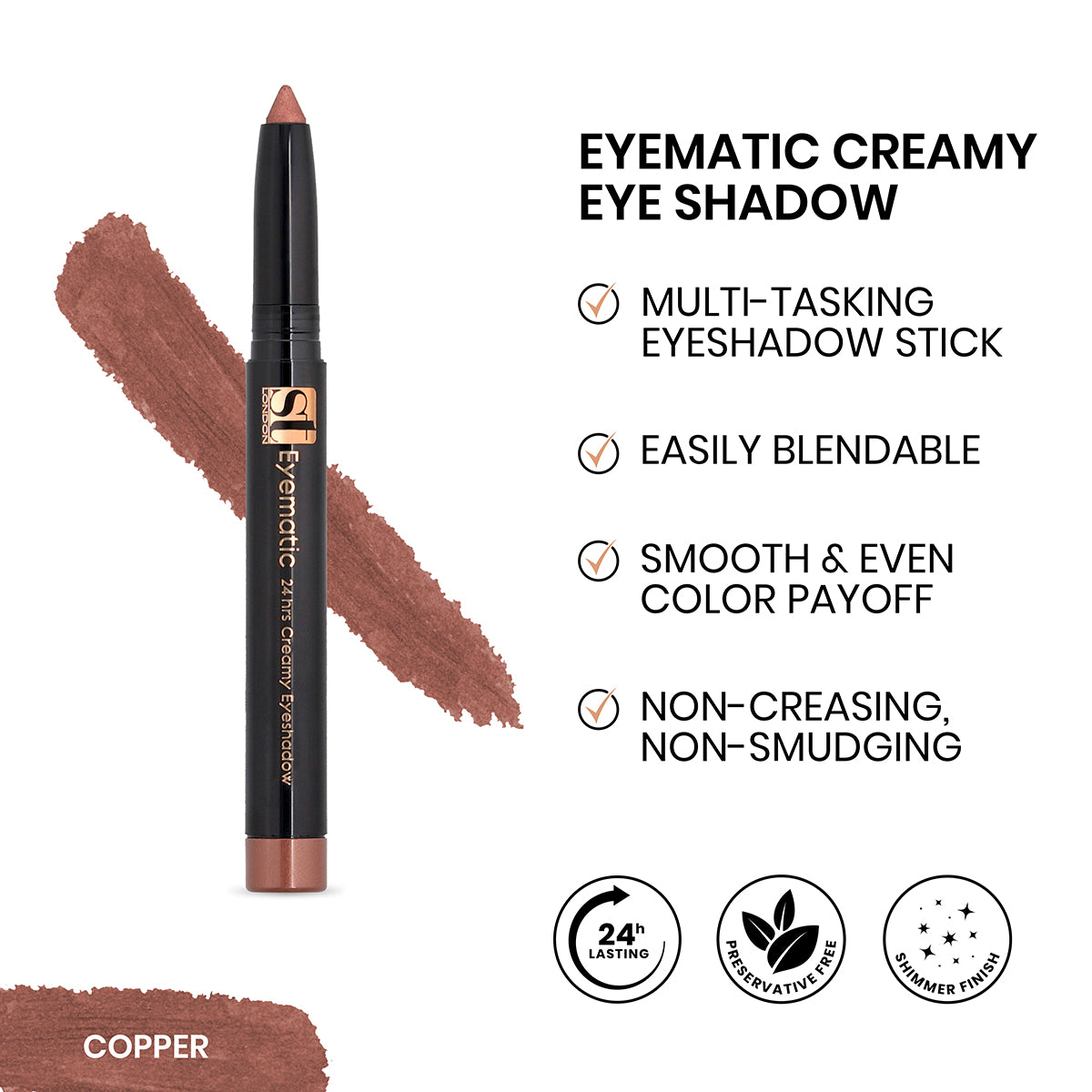 ST London - Eyematic Creamy Eye Shadow