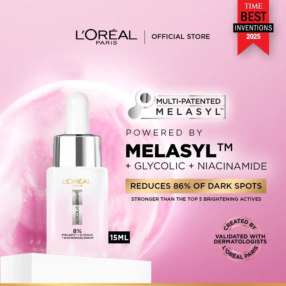 L'Oreal Paris - Glycolic Bright Melasyl Anti Dark Spot Serum