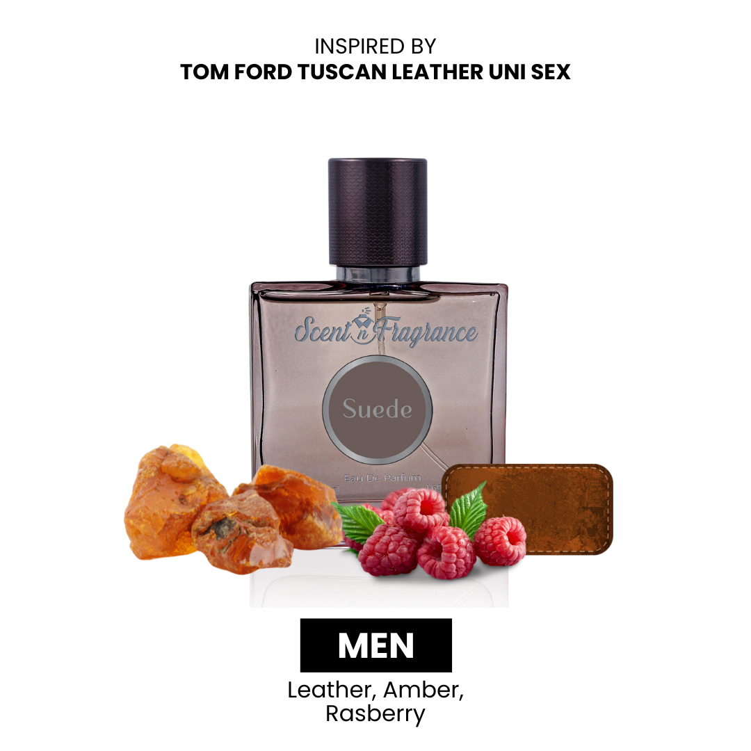 Suede Inspired By Tom Ford Tuscan Leather - For Unisex - 50ml