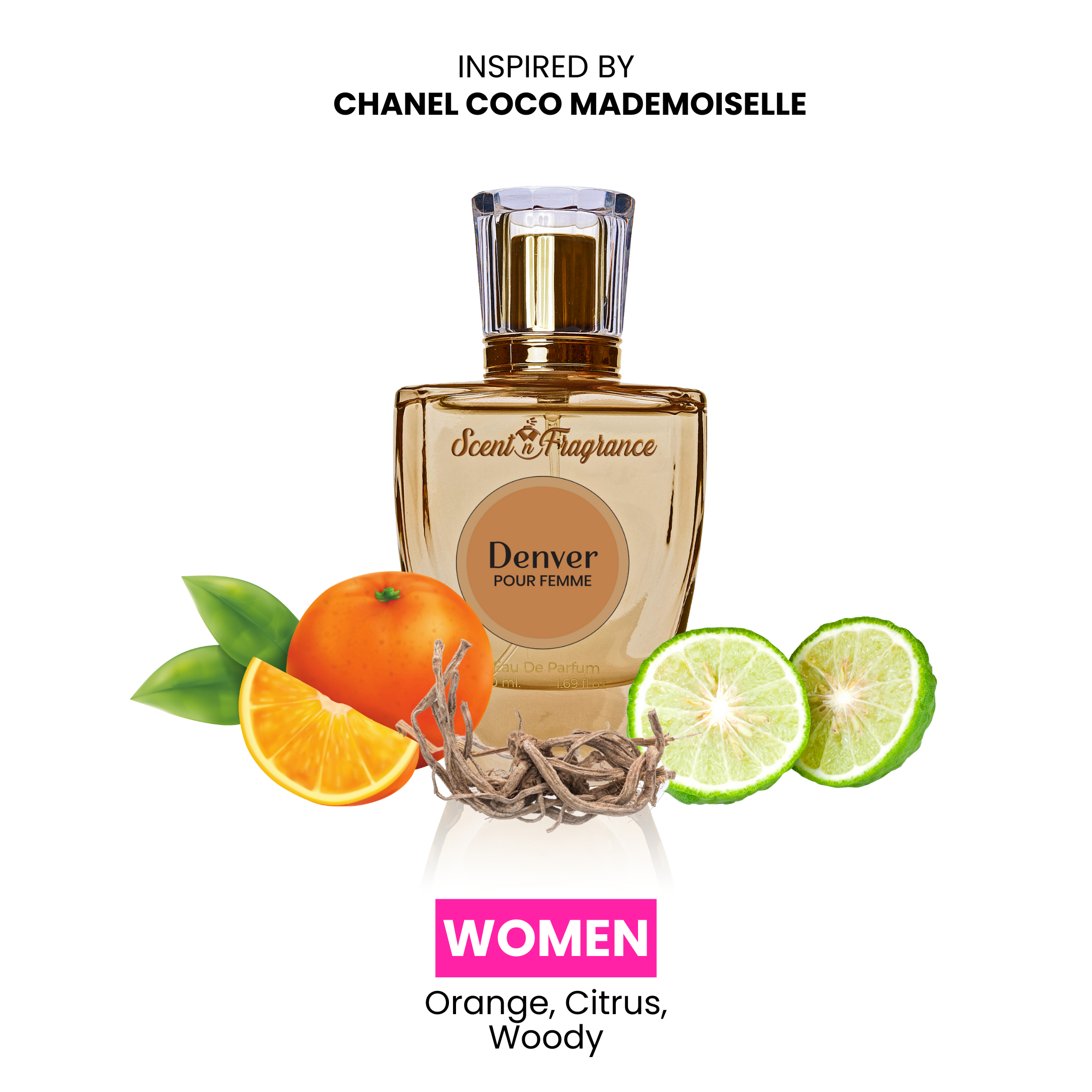 Denver Inspired By Chanel Coco Mademoiselle Women 50ml