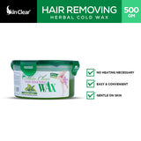 Skin Clear - Hair Removing Herbal Cold Wax - 500gm