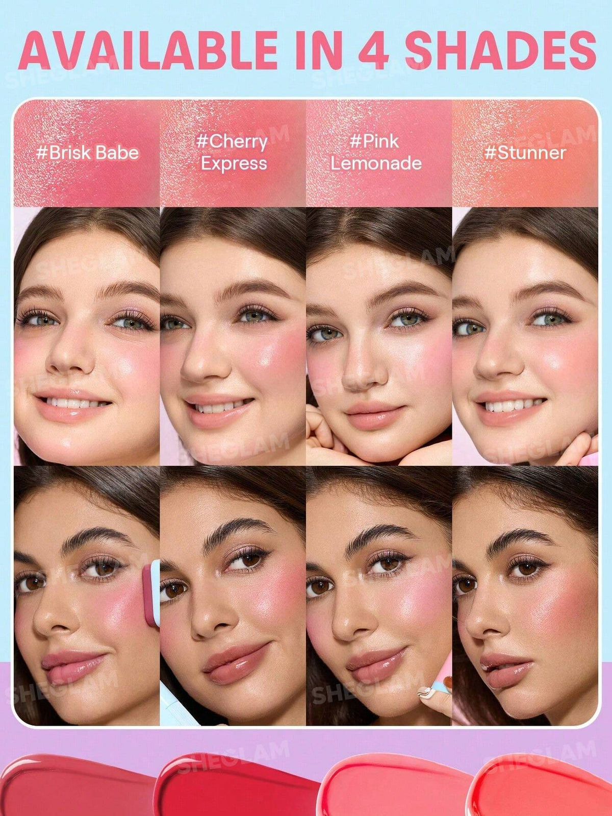 Sheglam - Glass Glow Blush Stick