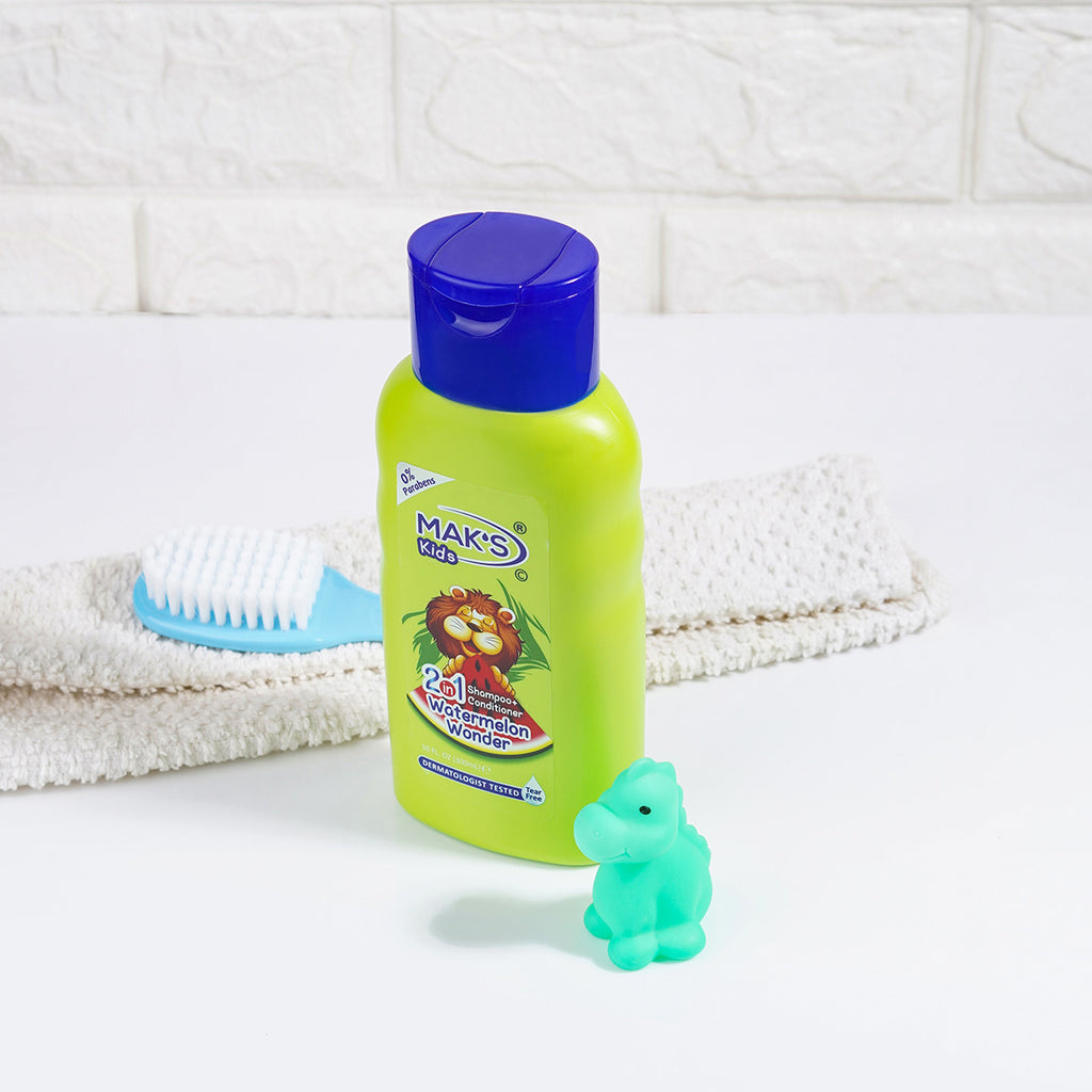 Mak's - Kids 2in1 Watermelon Wonder Shampoo + Conditioner - 300ml