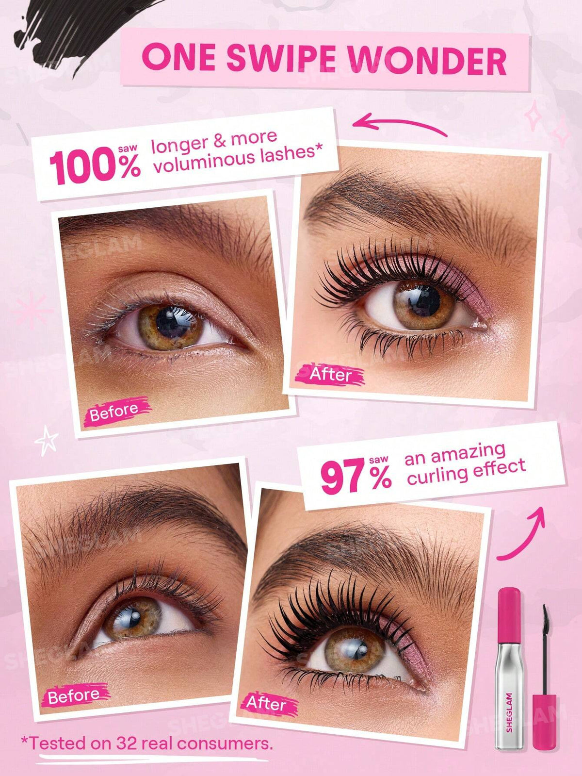Sheglam - Lashlighter Up & Out Mascara