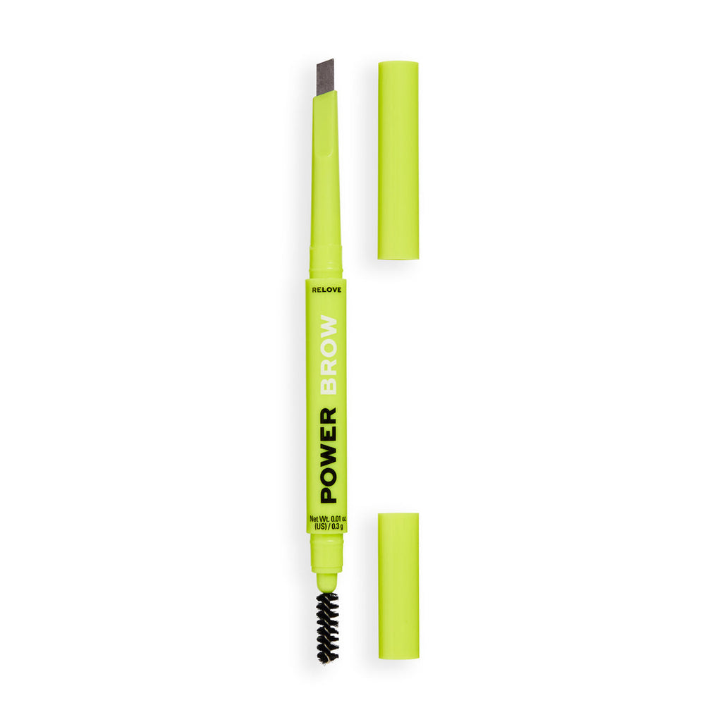 Revolution - Relove Power Brow Pencil - Dark Brown