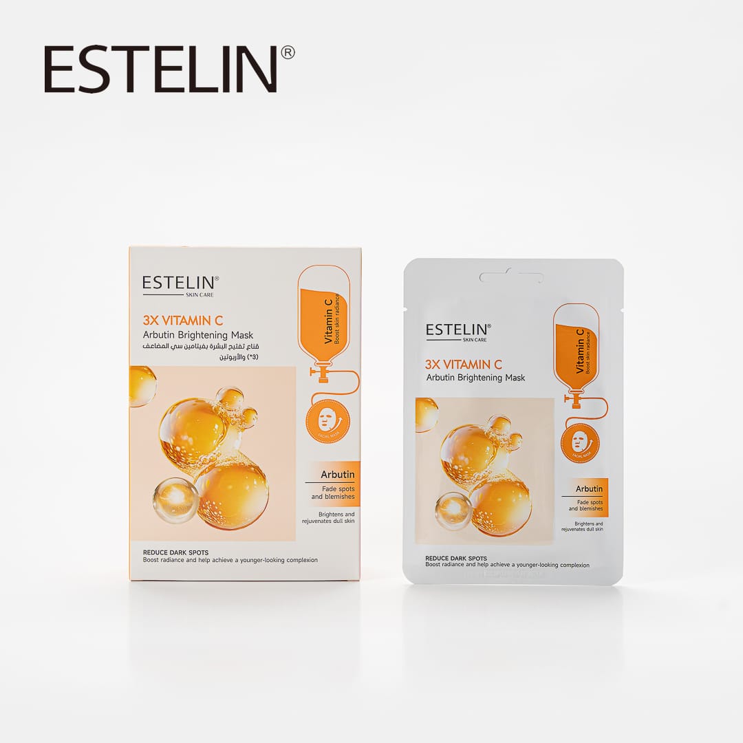 Estelin - 3X Vitamin C & Arbutin Brightening Mask