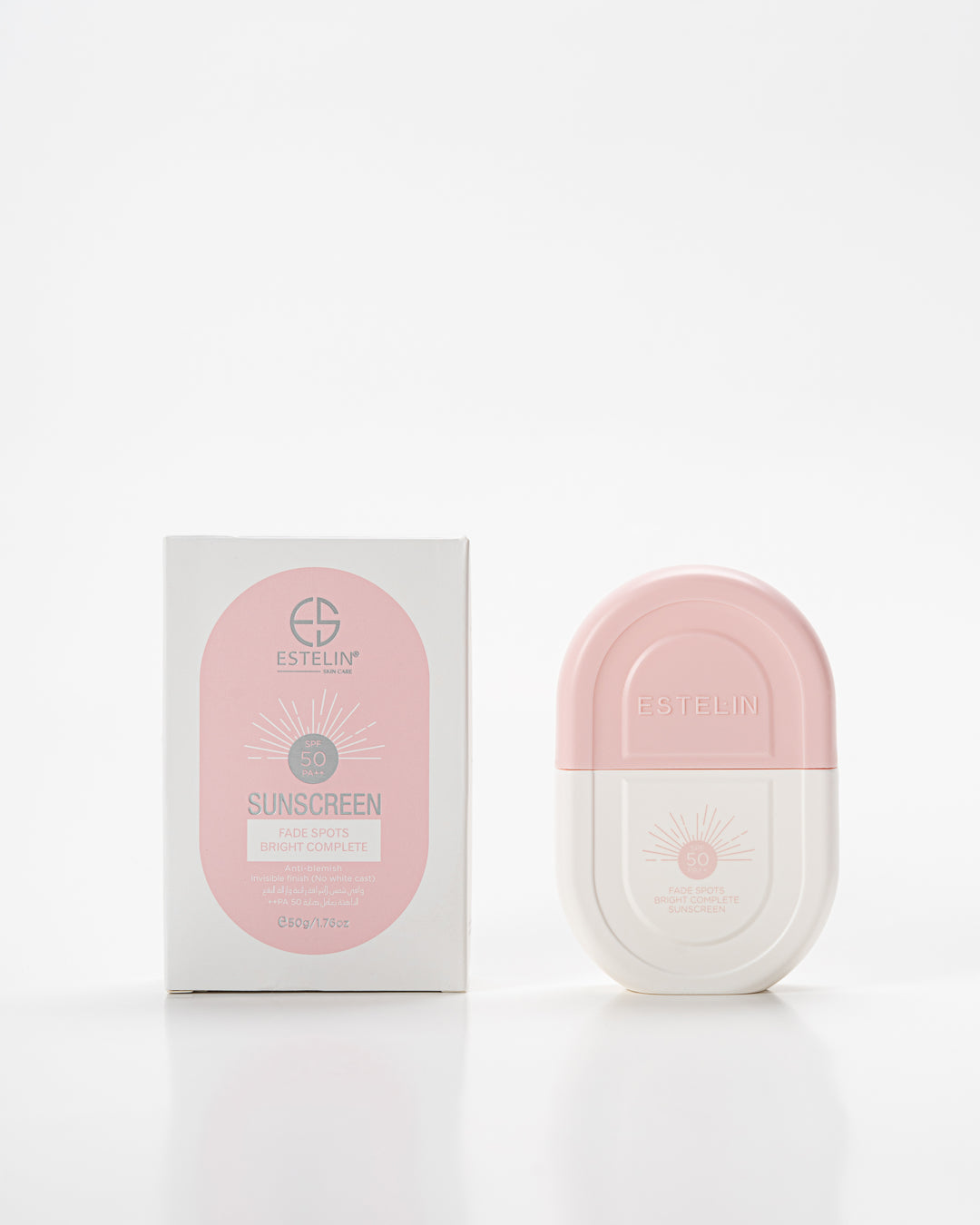 Estelin Fade Spots Bright Complete Sunscreen SPF 50 (50g)
