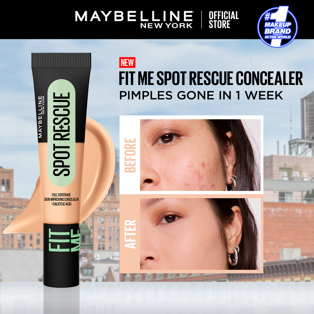 Maybelline - Fit Me Spot Rescue Concealer with 1.5% Salicylic Acid & Vitamin C