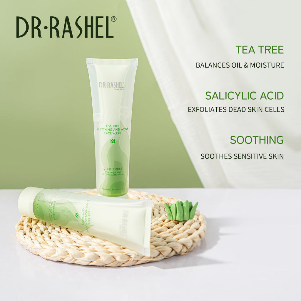 Tea Tree Double-Tube Face Wash
