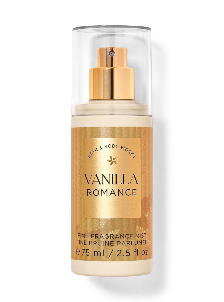 Bath & Body Works - Mist - Vanilla Romance Travel Size - 75ml