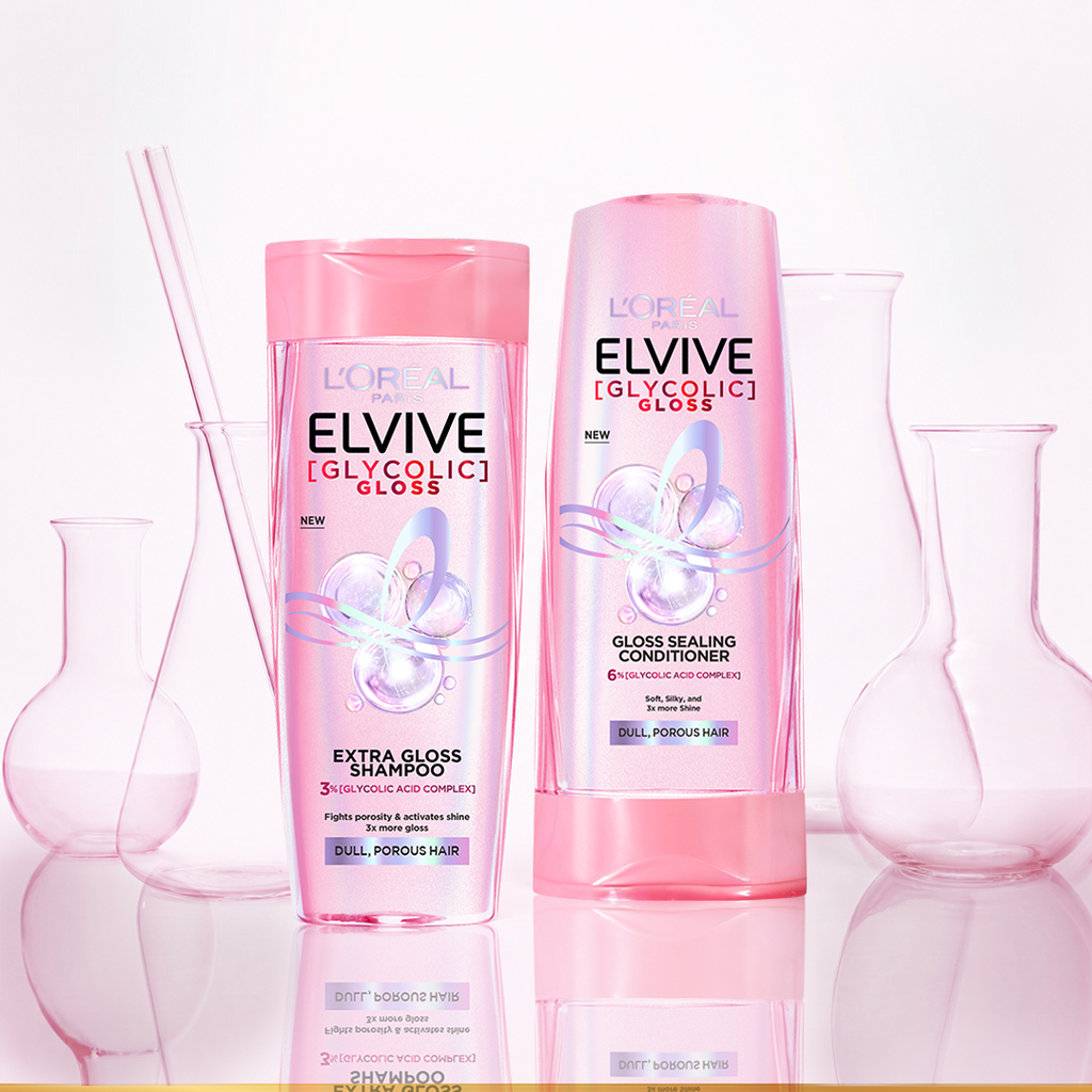 L'Oreal Paris - Elvive Shampoo Glycolic Gloss 360ml