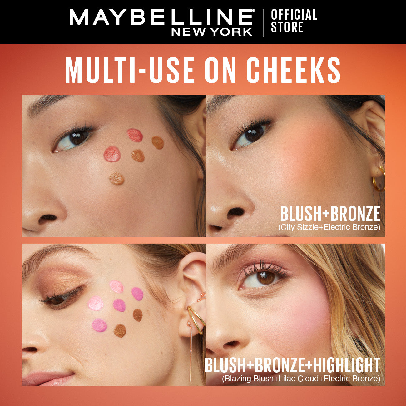 Maybelline - New York Sunkisser Liquid Glow Blush - Matte Lilac Clouds 32