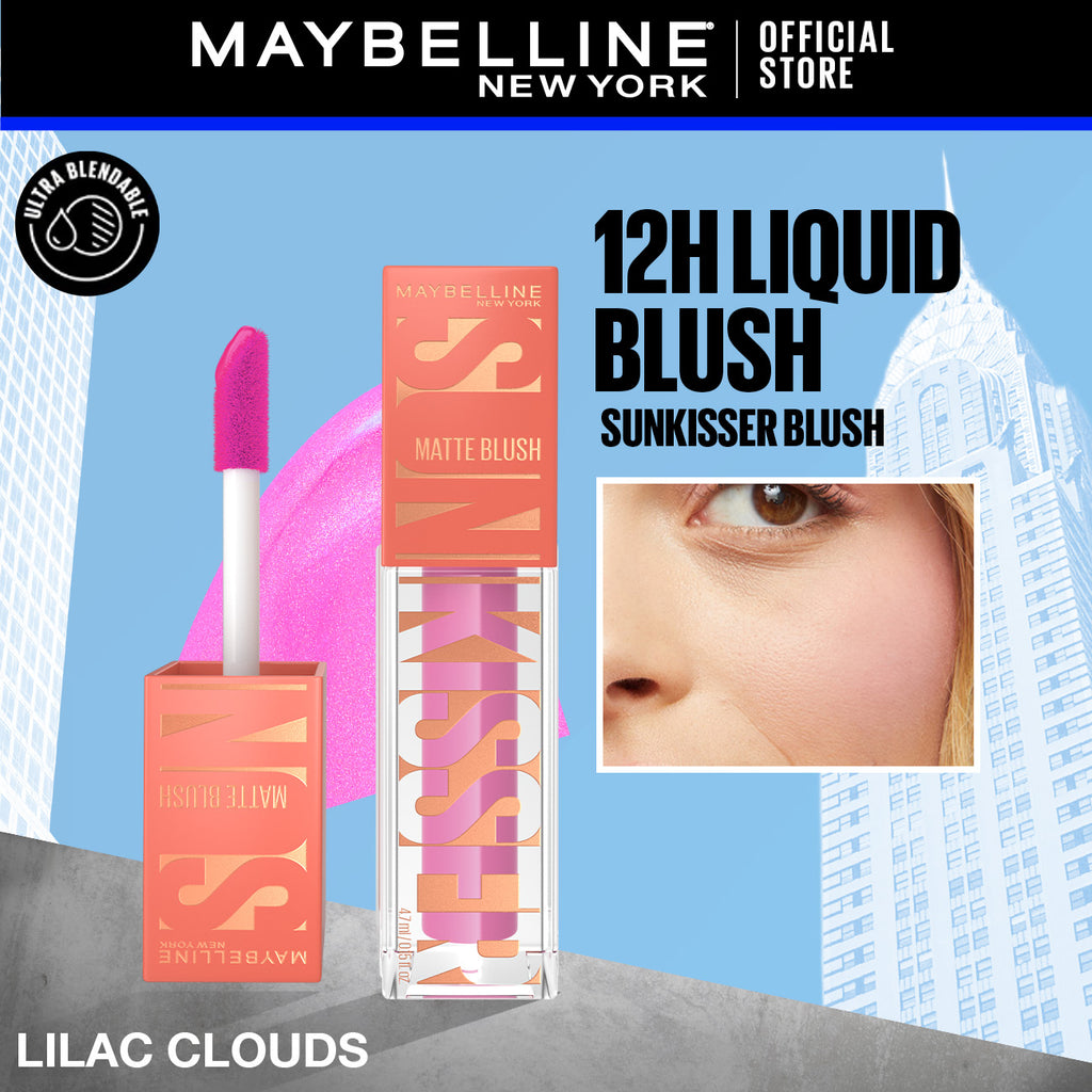Maybelline - New York Sunkisser Liquid Glow Blush - Matte Lilac Clouds 32