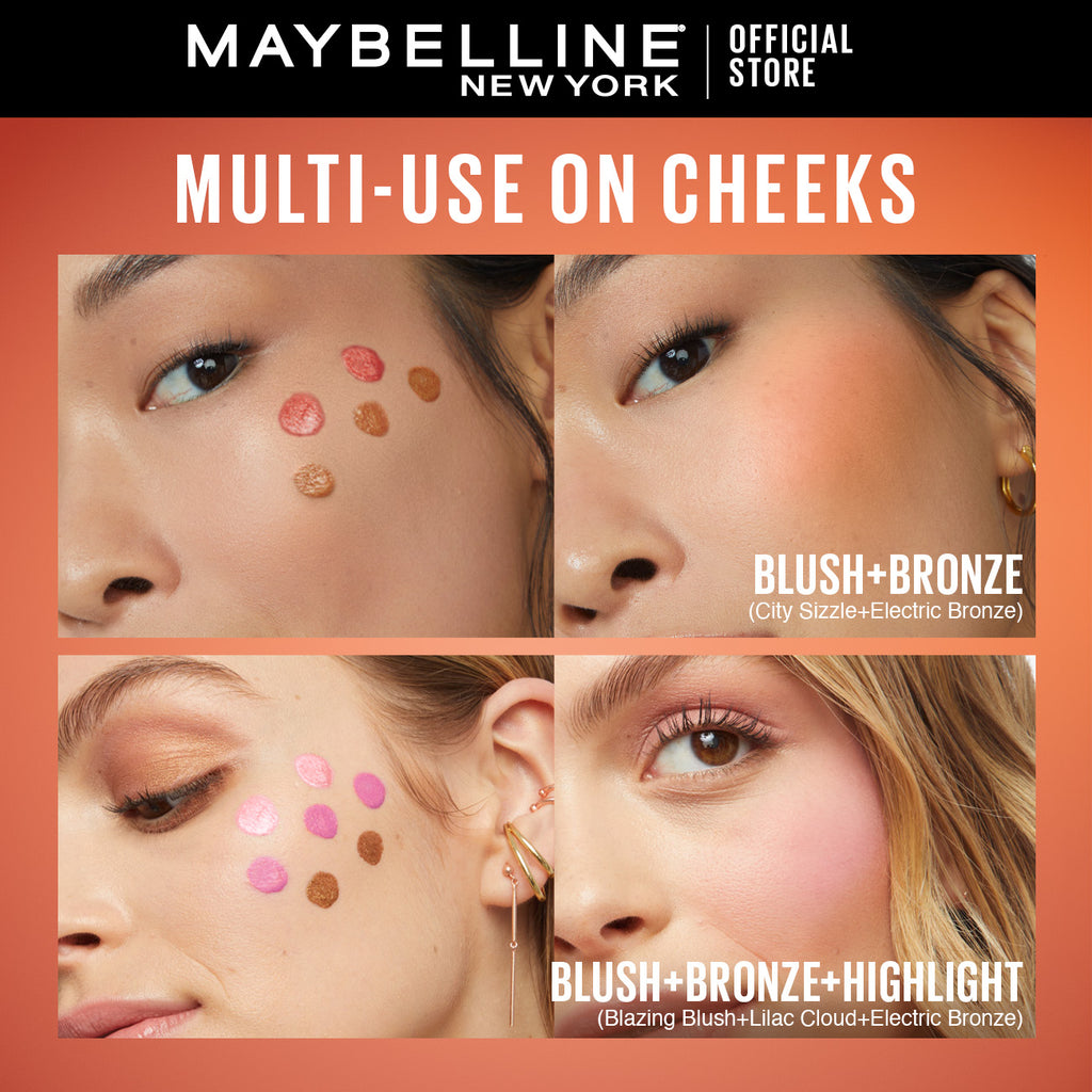 Maybelline - New York Sunkisser Liquid Glow Blush - Matte Berry Bunch 33
