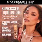 Maybelline - New York Sunkisser Liquid Glow Blush - Matte Berry Bunch 33