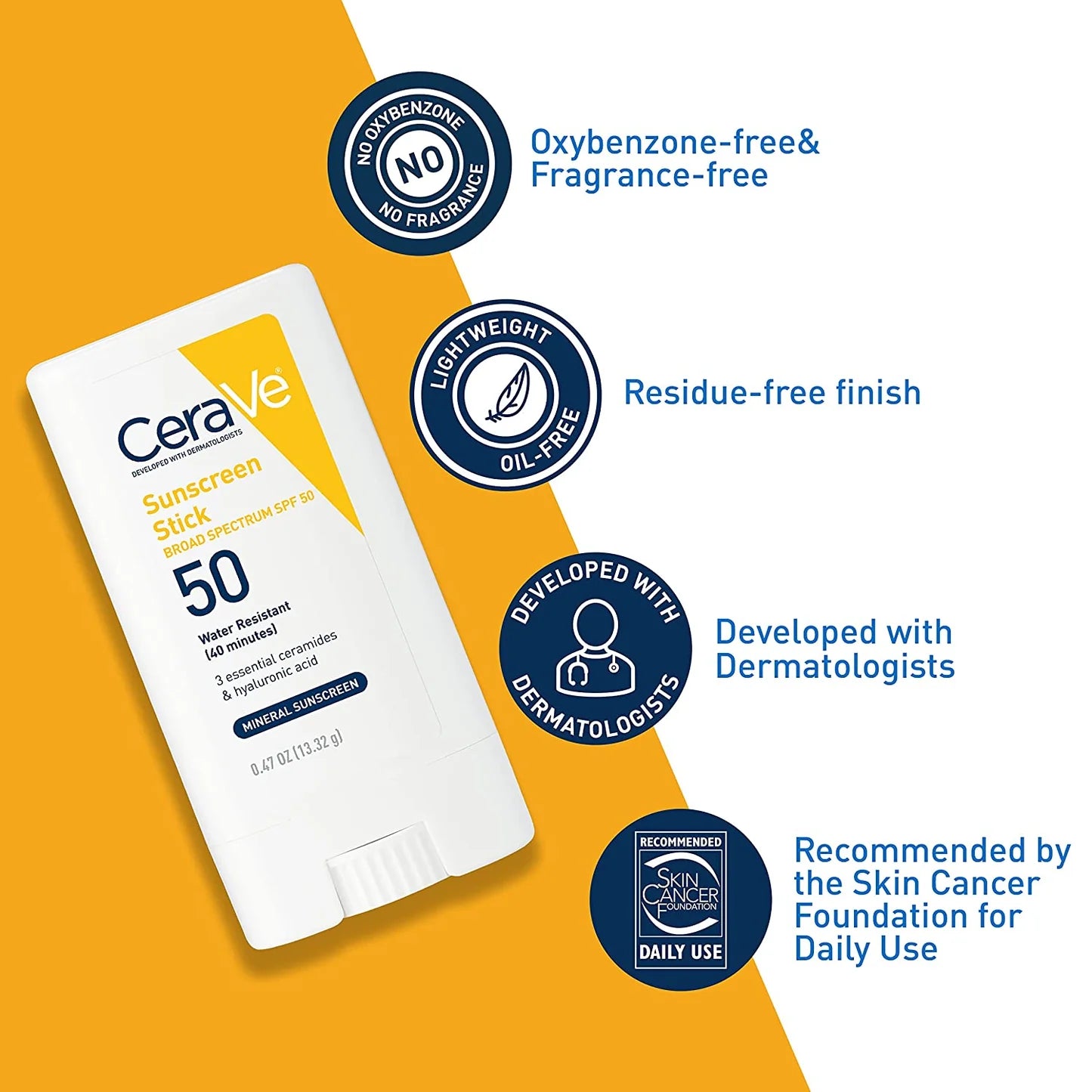 CeraVe - Sun Stick SPF 50 - 13.3g