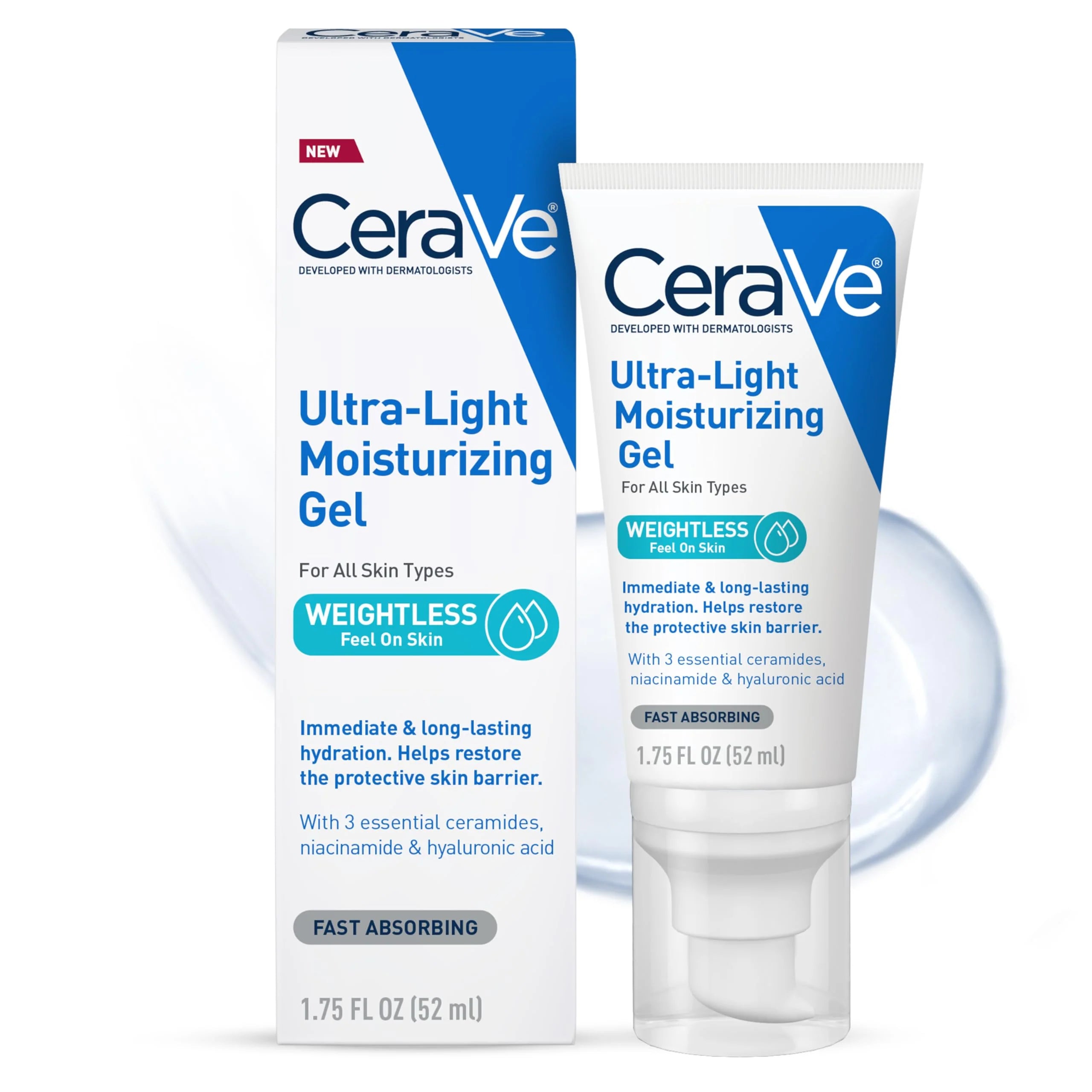 CeraVe - Ultra-Light Moisturizing Gel - 52ml
