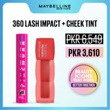 Maybelline - 360 Lash Impact + Cheek Tint