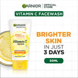 Mega Deal17-Garnier - Skin Active Bright Complete Face Wash - 50 ml