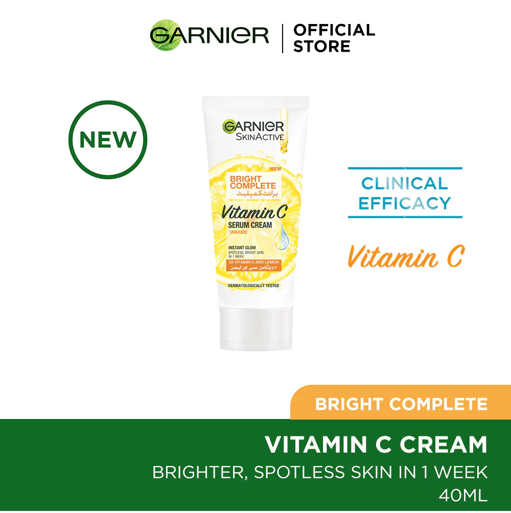 Garnier - Light Complete Fairness Cream Instant Glow - 40ml