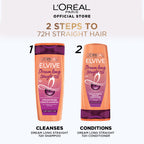 LOreal Paris - Dream Long Straight 72H Shampoo - 360ml