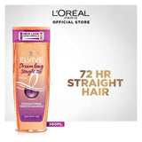 LOreal Paris - Dream Long Keratin Straight 72H Shampoo - 360ml