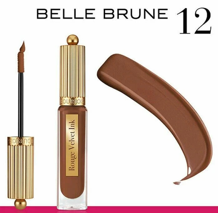 Bourjois - Rouge Velvet Ink Lipstick 12 Belle Brune