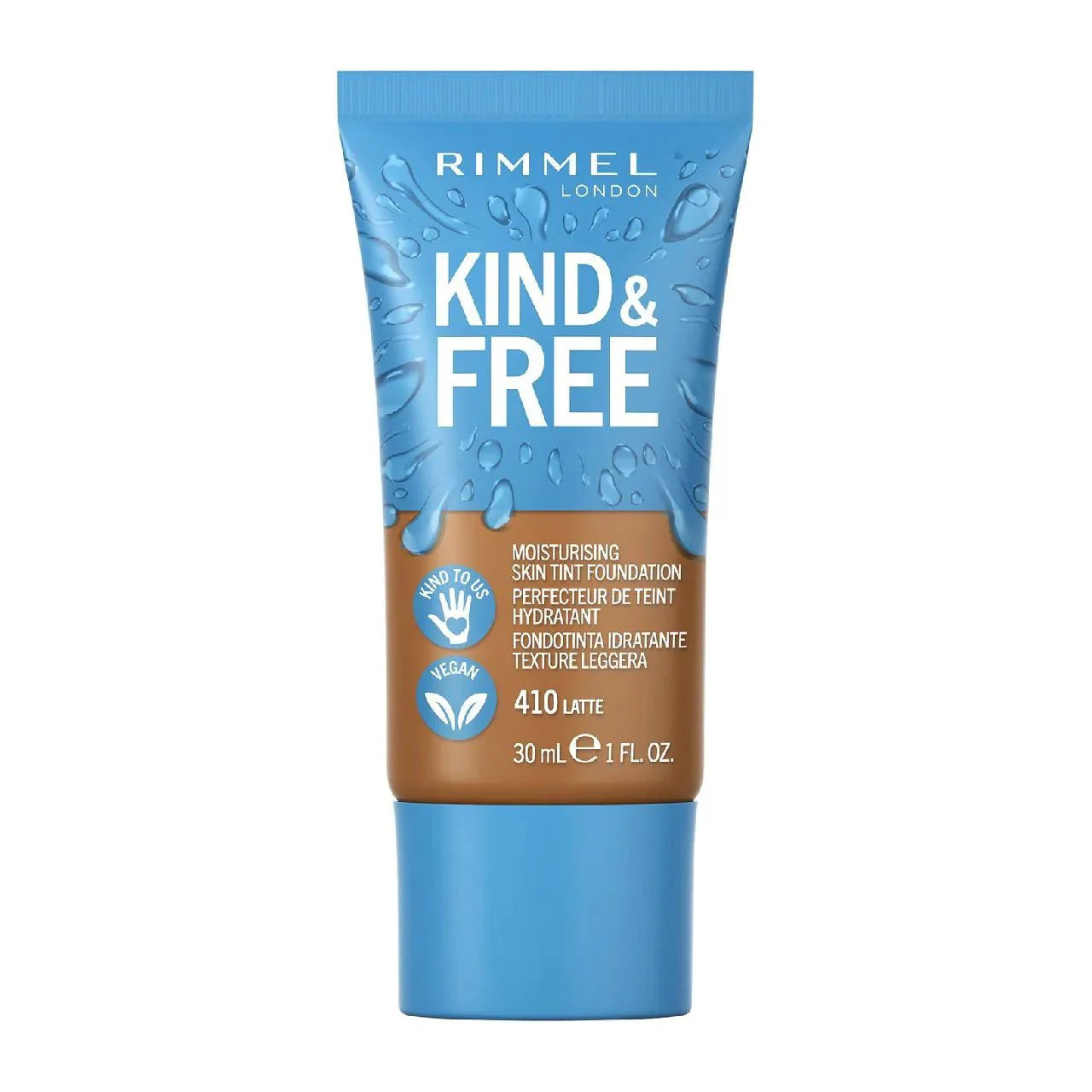 Rimmel London - Kind & Free Liquid Foundation Latte 30ml