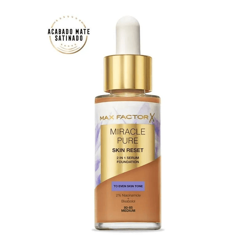 Max Factor - Miracle Pure Skin Reset Foundation 80-85 medium