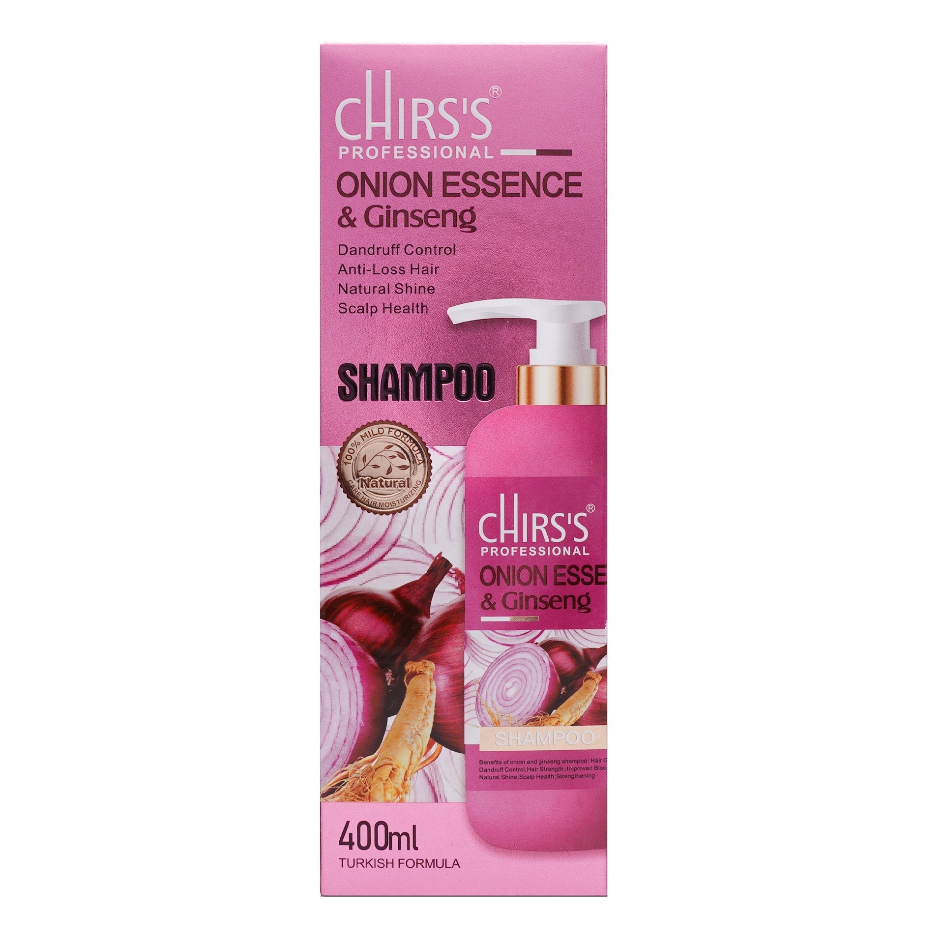 Chirs's - Onion Essence & Ginsing Hair Serum - 100ml