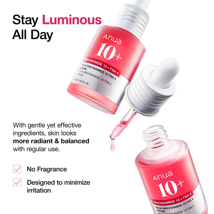 Anua - Niacinamide 10% + TXA 4% Serum 30Ml