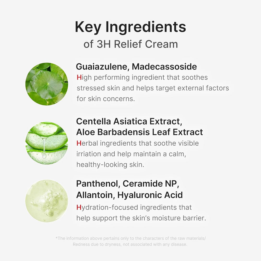 Medicube - 3H Relief Cream 50ml