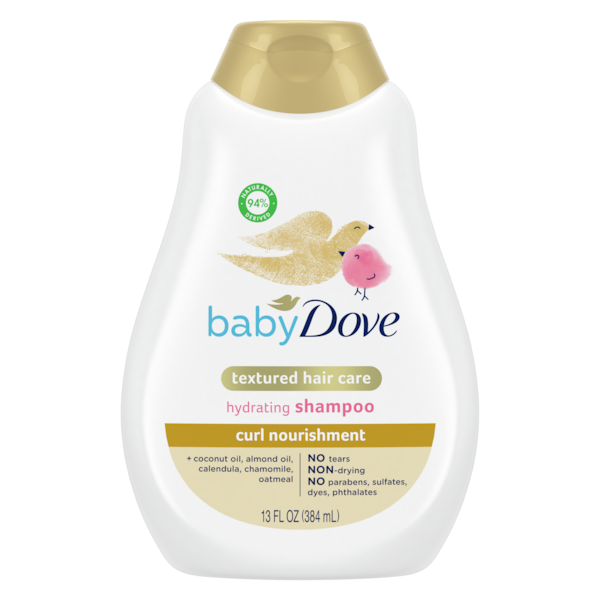Baby Dove - Curl Nourishment Hydrating Shampoo - 13 Fl Oz (384ml)
