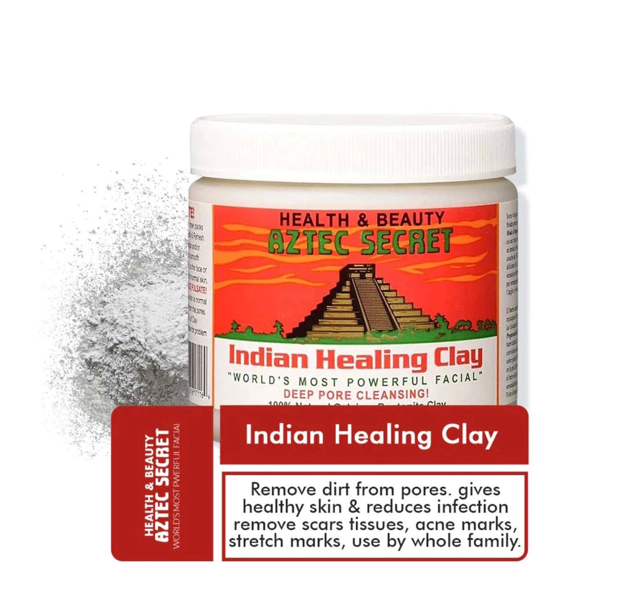 Aztec Secret - Indian Healing Clay Jar - 100gm