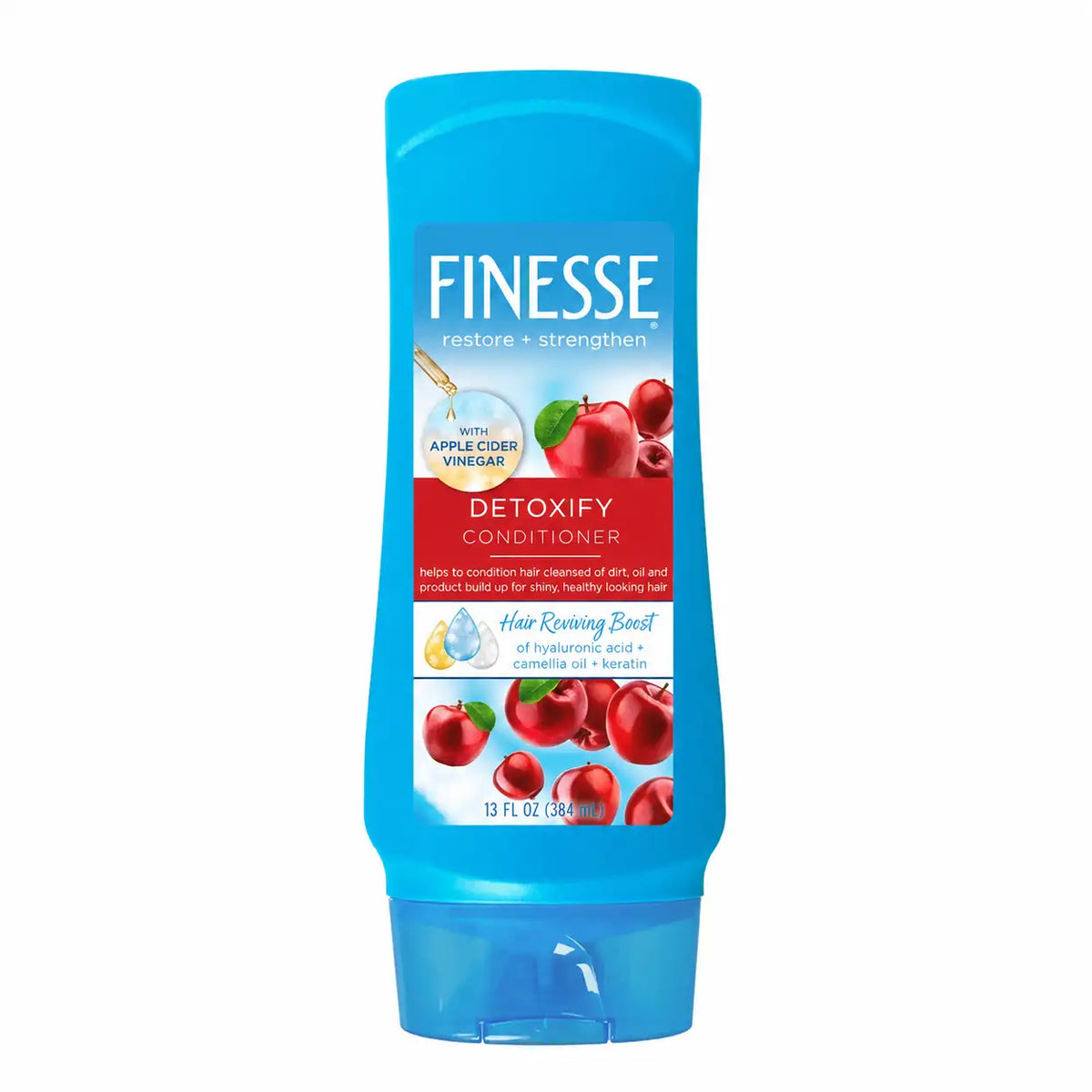 Finesse - Restore + Strengthen Detoxify Conditioner - 13 Fl Oz (384ml)