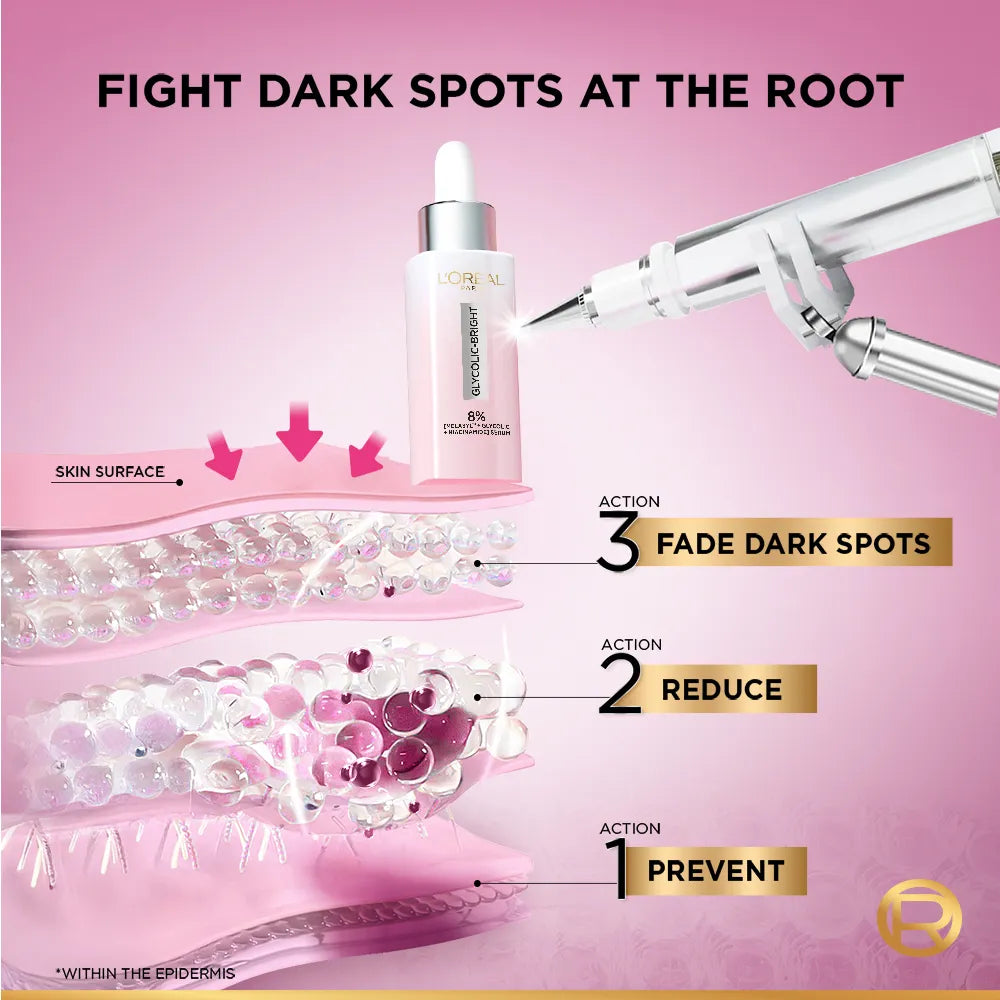L'Oreal Paris - Glycolic Bright Melasyl Anti Dark Spot Serum